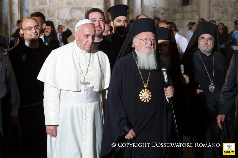 A peregrinação ecumênica do papa Francisco à Terra Santa