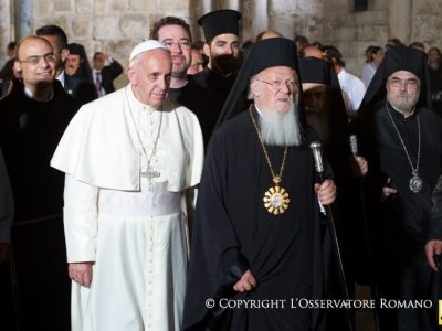 A peregrinação ecumênica do papa Francisco à Terra Santa
